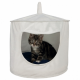 Trixie Kuschelhöhle VANDA zum Aufhängen für Katzen 38 x 32 cm creme