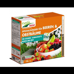 Cuxin DCM Spezialdünger für Beeren & Obstbäume 3 kg