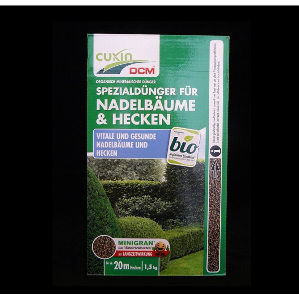 Cuxin Spezialdünger für Nadelbäume & Hecken 1,5 kg