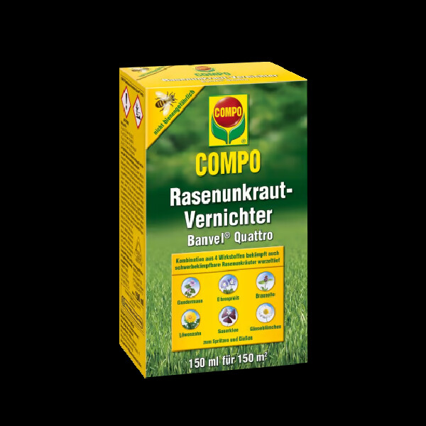 Compo Rasenunkraut-Vernichter Banvel Quattro