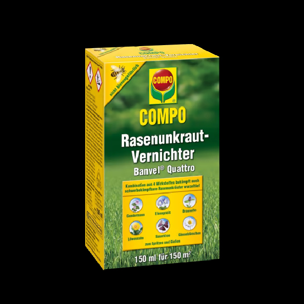 Compo Rasenunkraut-Vernichter Banvel Quattro