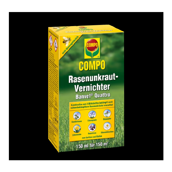 Compo Rasenunkraut-Vernichter Banvel Quattro 150 ml
