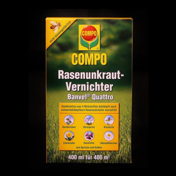 Compo Rasenunkraut-Vernichter Banvel Quattro 400 ml