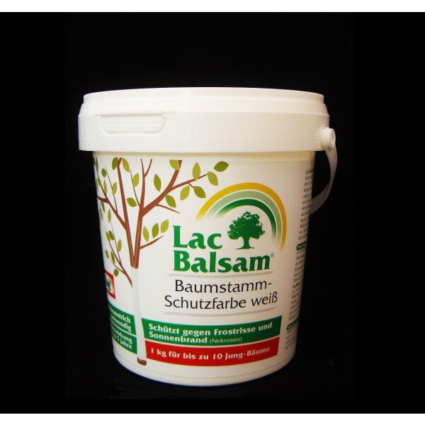 Etisso Lac Balsam Baumstamm-Schutzfarbe weiß