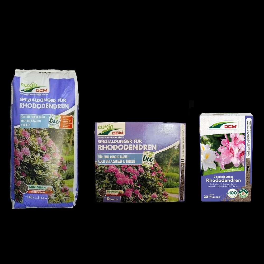 Cuxin DCM Spezialdnger fr Rhododendren, Azaleen, Eriken, 10,26