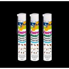 3 x Contra Insect Ungeziefer & Wespen-Spray 750 ml