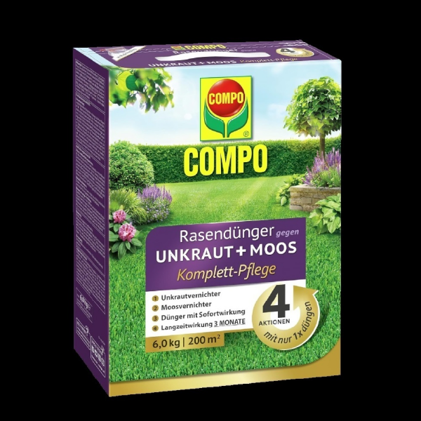 Compo Floranid Rasend&uuml;nger gegen Unkraut + Moos 6 kg