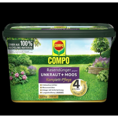 Compo Floranid Rasendünger gegen Unkraut + Moos 6 kg