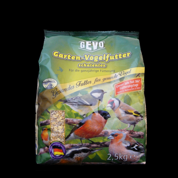 Gevo Gartenvogelfutter schalenlos 2,5 kg