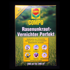 3 x Compo Rasenunkraut-Vernichter Perfekt 200 ml