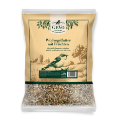 Gevo Wildvogelfutter mit Früchten 2,5 kg