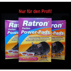 3 x Ratron Pasten Power-Pads 29 ppm 450 g (30 x 15 g)...