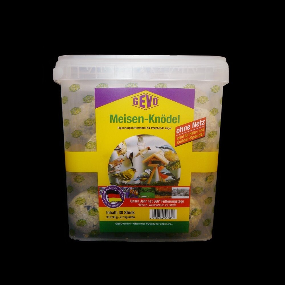 meisenknödel ohne netz im eimer