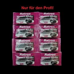 8 x Ratron Weizen-Köder 29 ppm 50 g | Rattengift