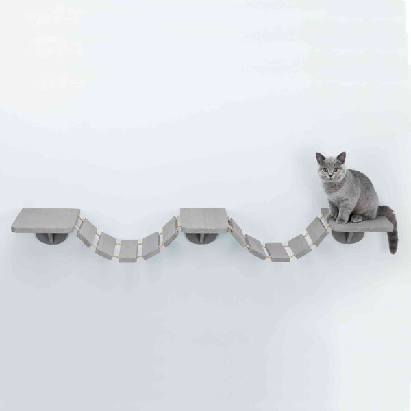 Trixie Kletterleiter zur Wandmontage, 150 x 30 cm, taupe