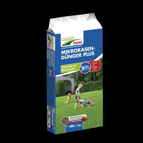 Cuxin DCM MikrorasenDünger PLUS 20 kg, 55,99