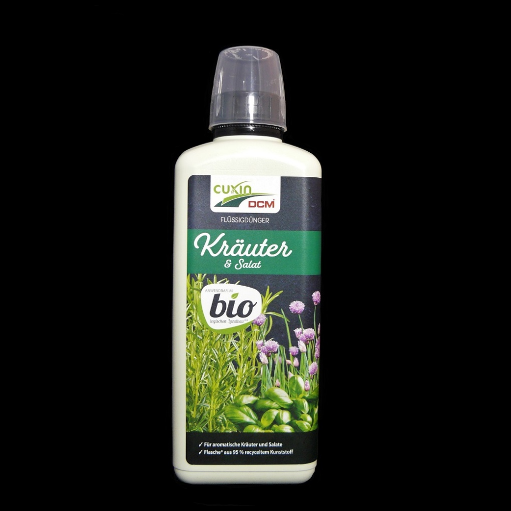 Cuxin DCM Flssigdnger Kruter & Salat BIO 800 ml, 16,05