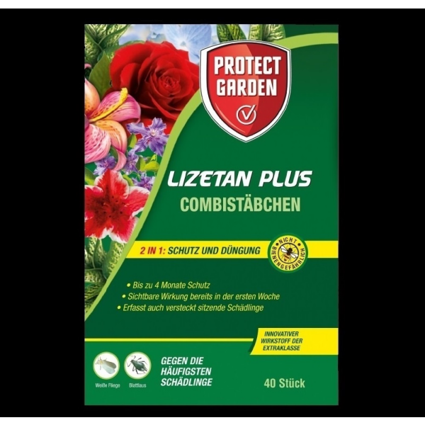 Protect Garden Lizetan Plus COMBIST&Auml;BCHEN 40 St&uuml;ck