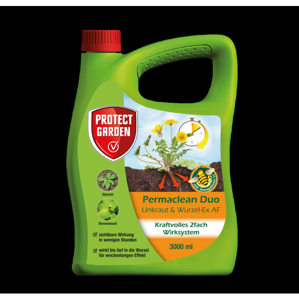 Protect Garden Permaclean DUO Unkraut &amp; Wurzel-Ex AF 3 Liter