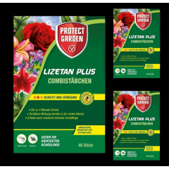3 x Protect Garden Lizetan Plus COMBIST&Auml;BCHEN 40 St&uuml;ck