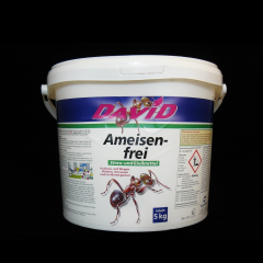 DAVID Ameisen-frei Streu- und Gie&szlig;mittel 5 kg Eimer