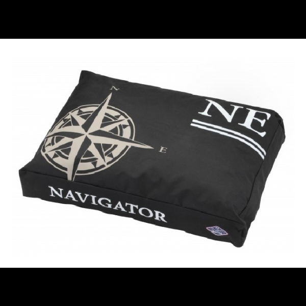D & D Hundekissen Navigator 60 x 40 x12 cm schwarz