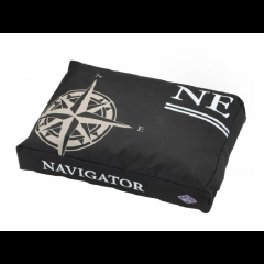 D &amp; D Hundekissen Navigator 60 x 40 x12 cm schwarz