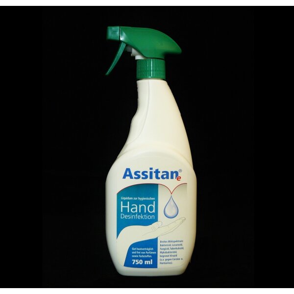 Assitan e Liquidum HAND-Desinfektion 750 ml Pumpsprayflasche