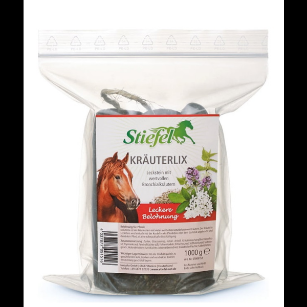 Stiefel Kräuterlix Leckstein 1000 g