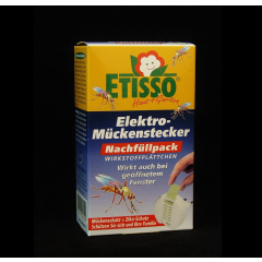 5 x Etisso Elektro-M&uuml;ckenstecker NACHF&Uuml;LLPACK 20 Wirkstoffpl&auml;ttchen