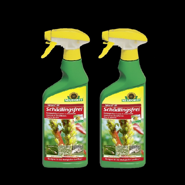 2 x Neudorff Spruzit AF Schädlingsfrei 500 ml