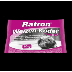 80 x Ratron Weizen-K&ouml;der 29 ppm 50 g | Rattengift