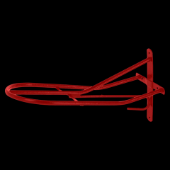 Kerbl Sattelhalter rot