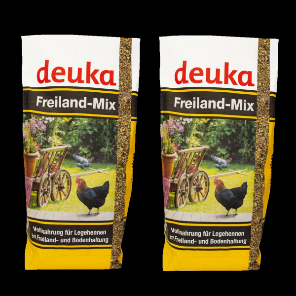 2 x deuka Freiland-Mix 10 kg