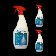 3 x Assitan Liquidum FLÄCHEN-Desinfektion 750 ml...