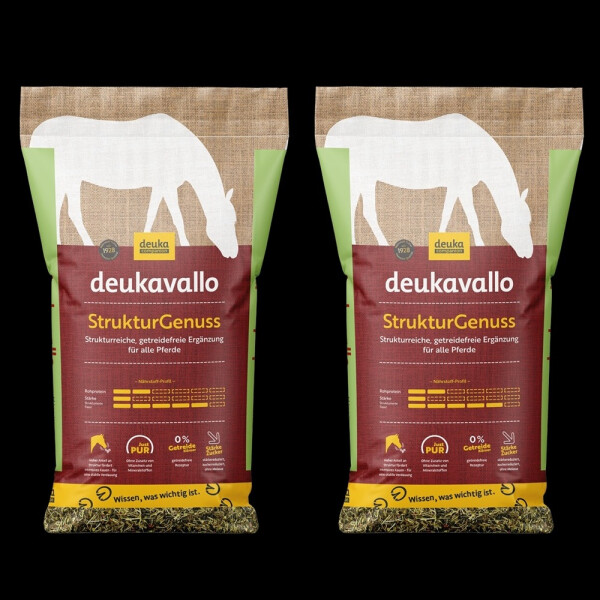 2 x deukavallo Strukturmüsli 15 kg
