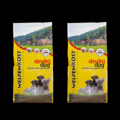 2 x deuka dog Welpenkost 15 kg