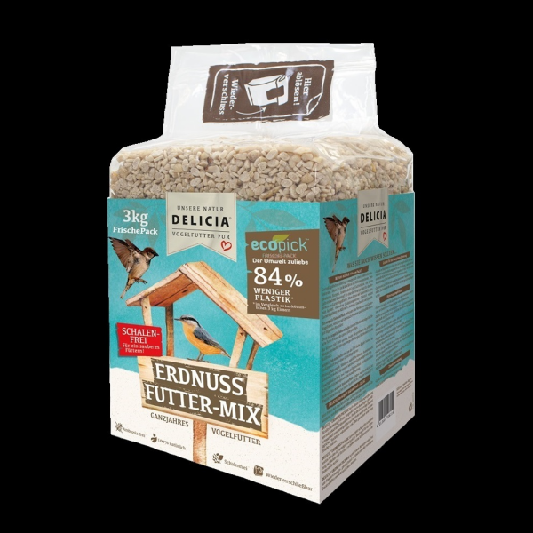 Delicia Erdnuss Futter-Mix 3 kg