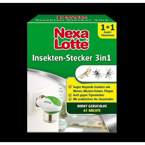 Nexa Lotte Insekten-Stecker 3 in1