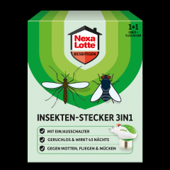 Nexa Lotte Insekten-Stecker 3 in 1 (MHD)