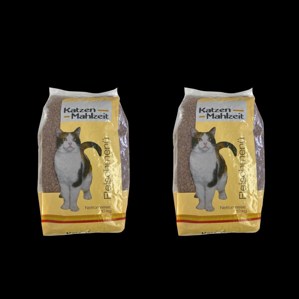 2 x deuka KatzenMahlzeit Fleischmenü 10 kg
