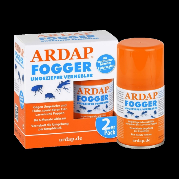 Ardap Fogger Ungeziefer Vernebler 2 x 100 ml