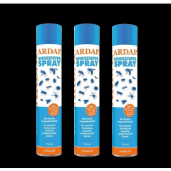 3 x Ardap PRO Ungezieferspray 750 ml