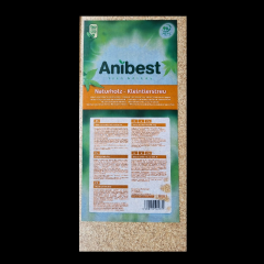 Anibest Naturholz-KLEINTIERSTREU 500 Liter 20 kg