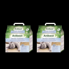 2 x Anibest Naturholz-KLUMPSTREU 10 L (4,3 kg)