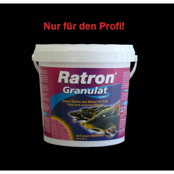 Ratron Granulat 25 ppm | Rattengift