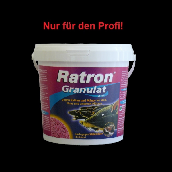 Ratron Granulat 25 ppm | Rattengift