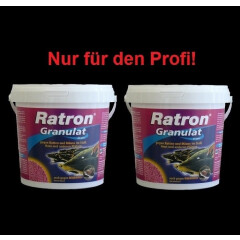 2 x Ratron Granulat 25 ppm 1 kg | Rattengift