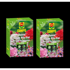 2 x Compo Duaxo ROSEN Pilz-frei f&uuml;r alle Zierpflanzen 130 ml