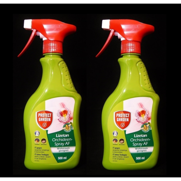 2 x Protect Garden Lizetan Orchideen-Spray AF 500 ml